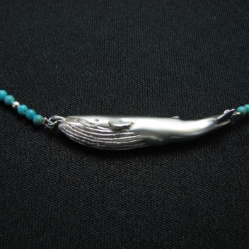 【受注制作】夢見るクジラ（ネックレス）