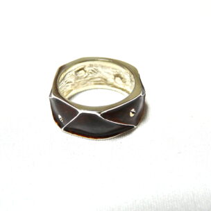 シルバーと漆のジュエリー