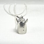 バオバブのシルバーネックレス