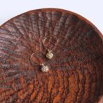 木苺モチーフの10金ピアス