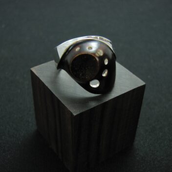 宇宙（リング・漆 × SV925）