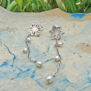 麻の葉 （ピアス・2way）