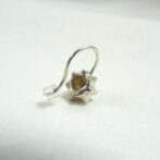 コンペイトウモチーフのシルバーピアス