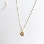 桜の花びらのK18ネックレス