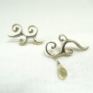 【受注制作】唐草（ピアス）