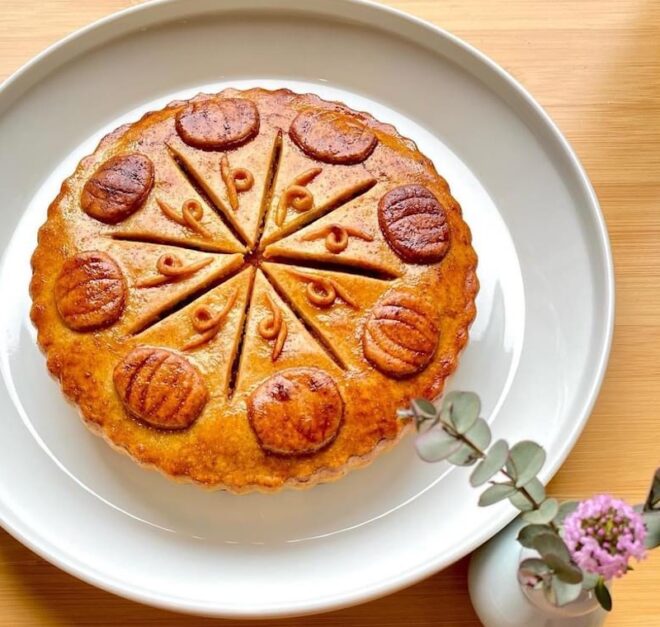 うれしいもの屋のビーガンパンプキンパイ