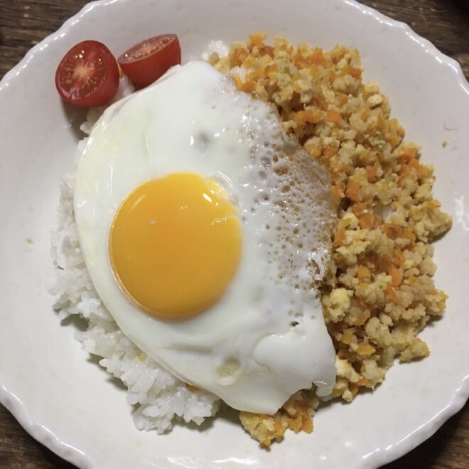 サメのガパオ風