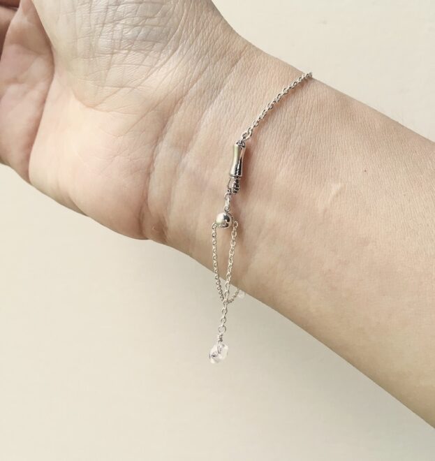 バンブークラスプを使用したブレスレット