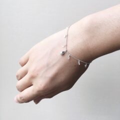 新作のご紹介／雨上がりー雫ーブレスレット誕生秘話