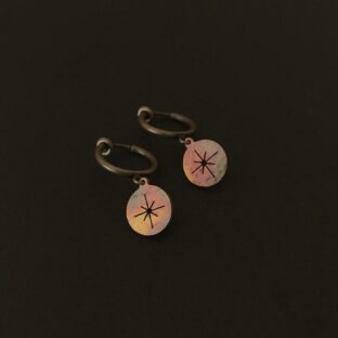 【受注制作】光　(イヤリング・ピアス／真鍮製）