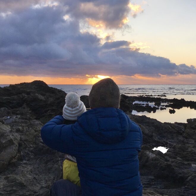 2022年屋久島から見た初日の出