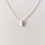 バオバブモチーフのシルバーネックレス