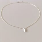 バオバブモチーフのシルバーネックレス