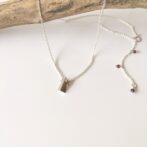 バオバブモチーフのシルバーネックレス