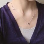 バオバブモチーフのシルバーネックレス