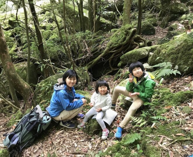 屋久島の森トレッキング